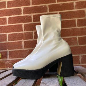Oak + Fort platform sock boots
